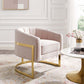 Esteem Vertical Channel Tufted Performance Velvet Accent Armchair by Modway