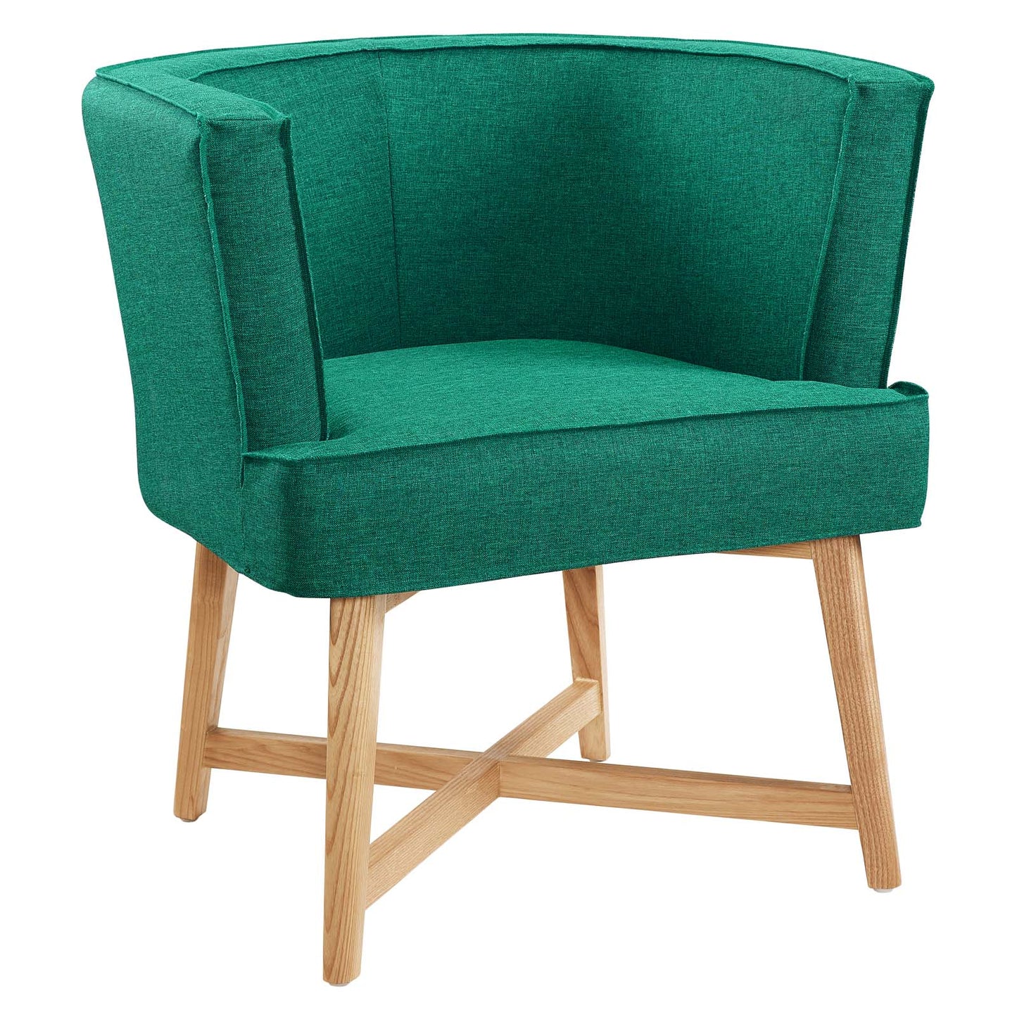 Anders Upholstered Fabric Accent Chair | Polyester by Modway