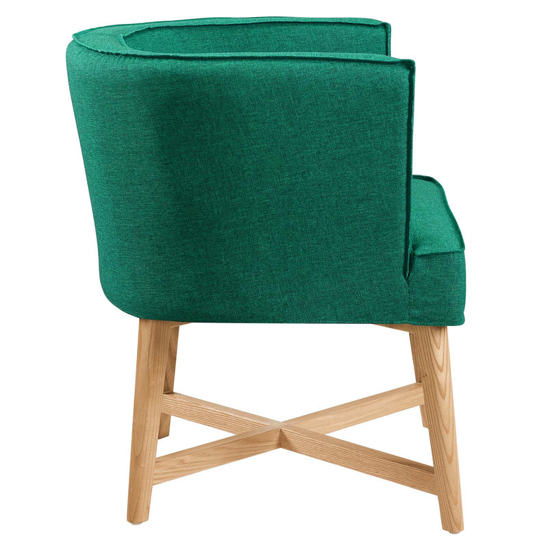 Anders Upholstered Fabric Accent Chair | Polyester by Modway