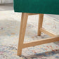 Anders Upholstered Fabric Accent Chair | Polyester by Modway
