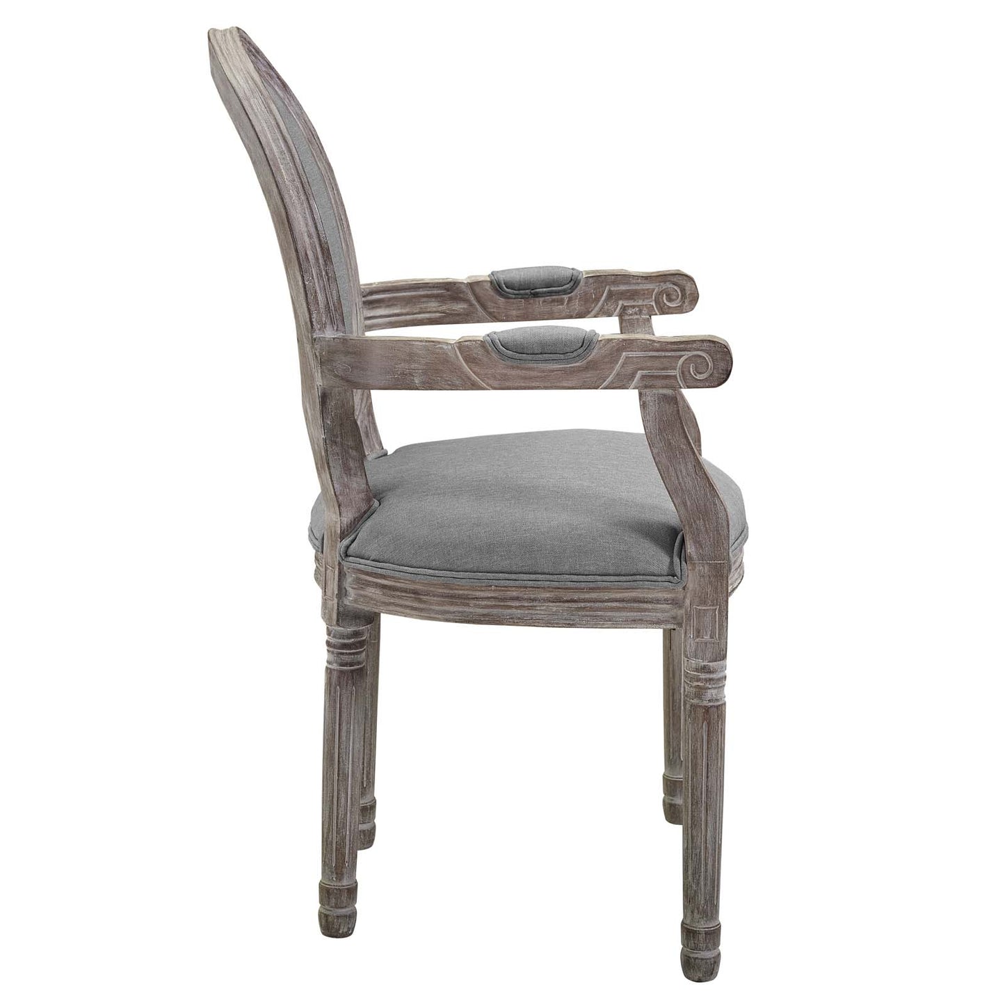 Emanate Dining Armchair Upholstered Fabric (Set of 2) by Modway