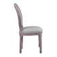 Emanate Dining Side Chair Upholstered Fabric Set of 2 by Modway