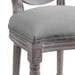 Emanate Dining Side Chair Upholstered Fabric Set of 2 by Modway