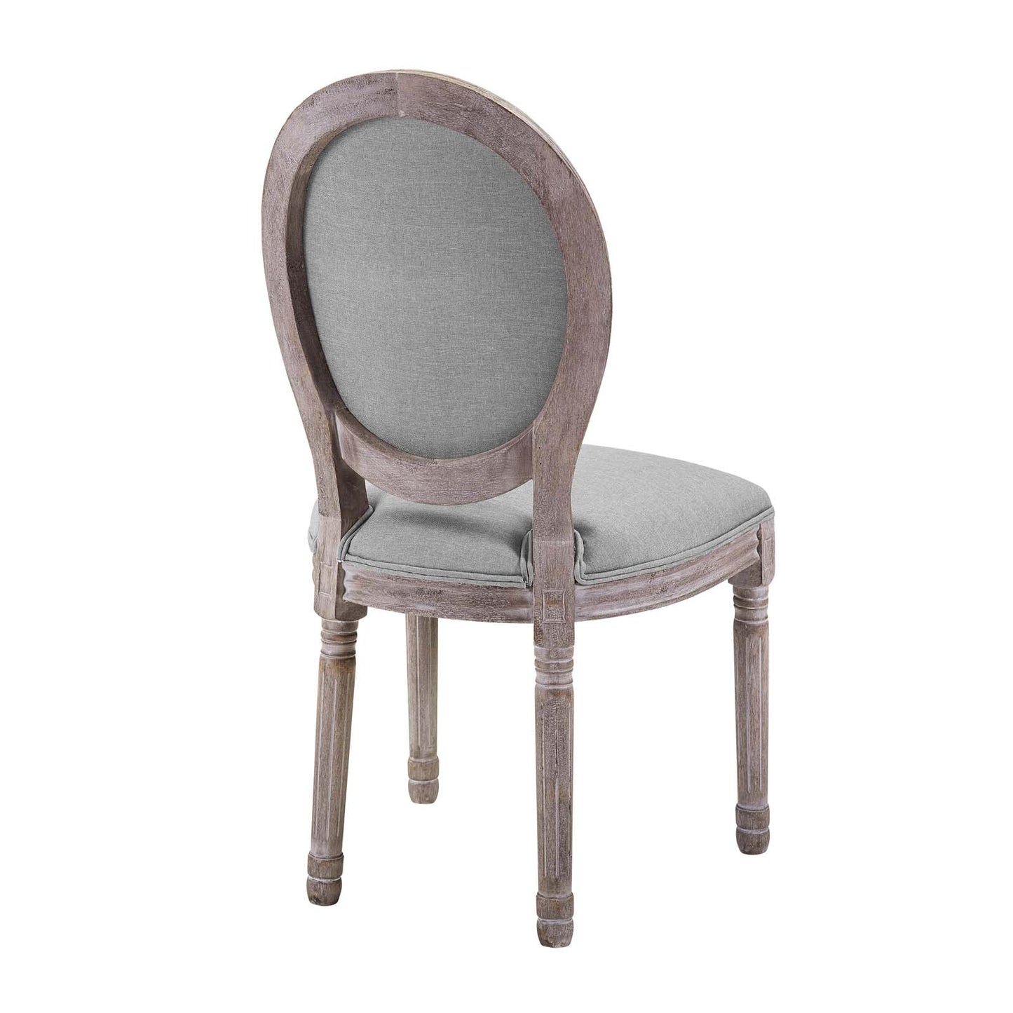 Emanate Dining Side Chair Upholstered Fabric Set of 4 by Modway