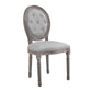 Arise Dining Side Chair Upholstered Fabric Set of 4 by Modway