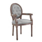Arise Dining Armchair Upholstered Fabric Set of 4 by Modway