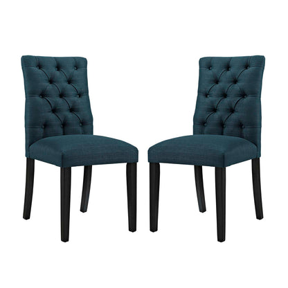 Duchess Dining Chair Fabric Set of 2 by Modway