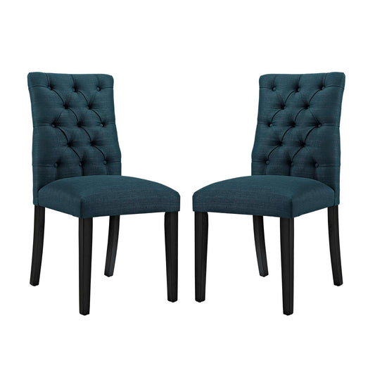 Duchess Dining Chair Fabric Set of 2 by Modway