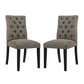 Duchess Dining Chair Fabric Set of 2 by Modway
