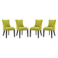 Marquis Dining Chair Fabric Set of 4 | Polyester by Modway
