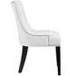 Marquis Dining Chair Faux Leather Set of 4 by Modway