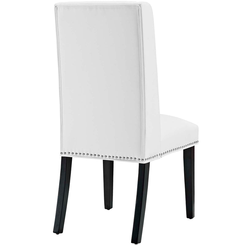 Baron Dining Chair Vinyl Set of 4 by Modway