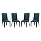 Baron Dining Chair Fabric Set of 4 by Modway