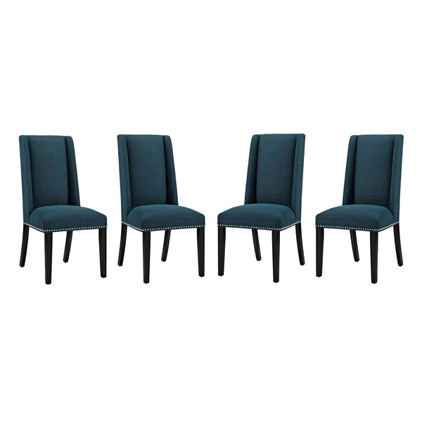Baron Dining Chair Fabric Set of 4 by Modway