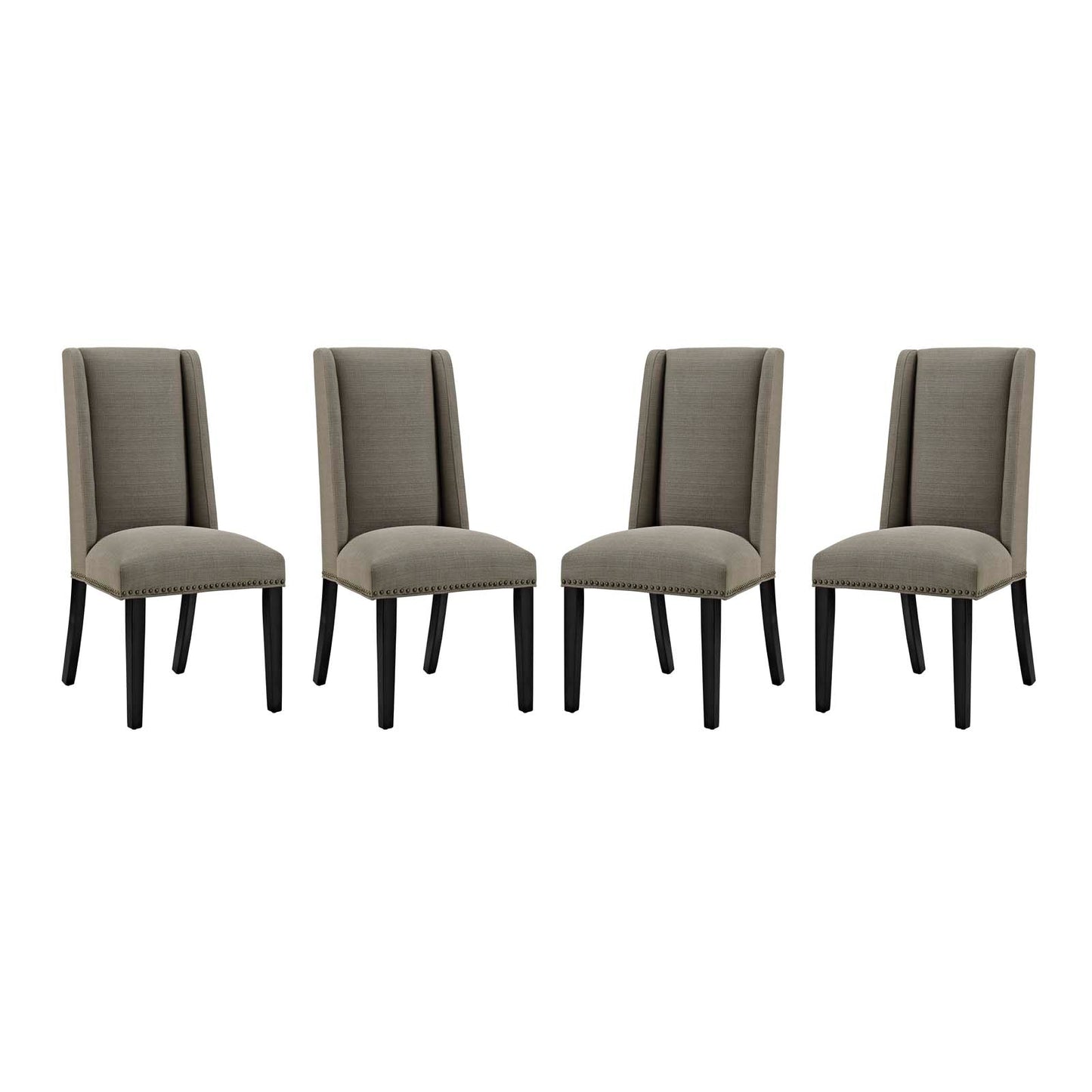 Baron Dining Chair Fabric Set of 4 by Modway