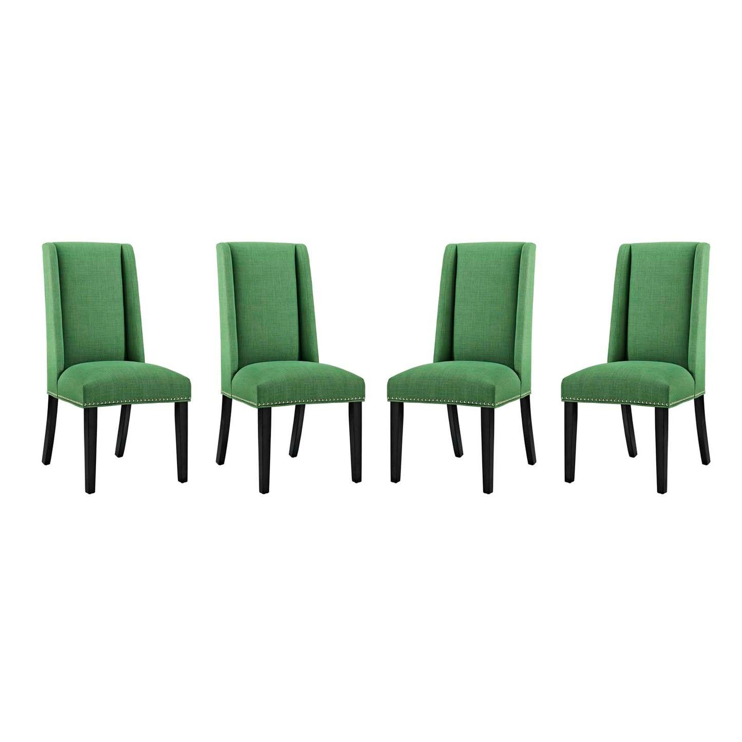 Baron Dining Chair Fabric Set of 4 by Modway