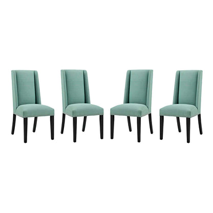 Baron Dining Chair Fabric Set of 4 by Modway