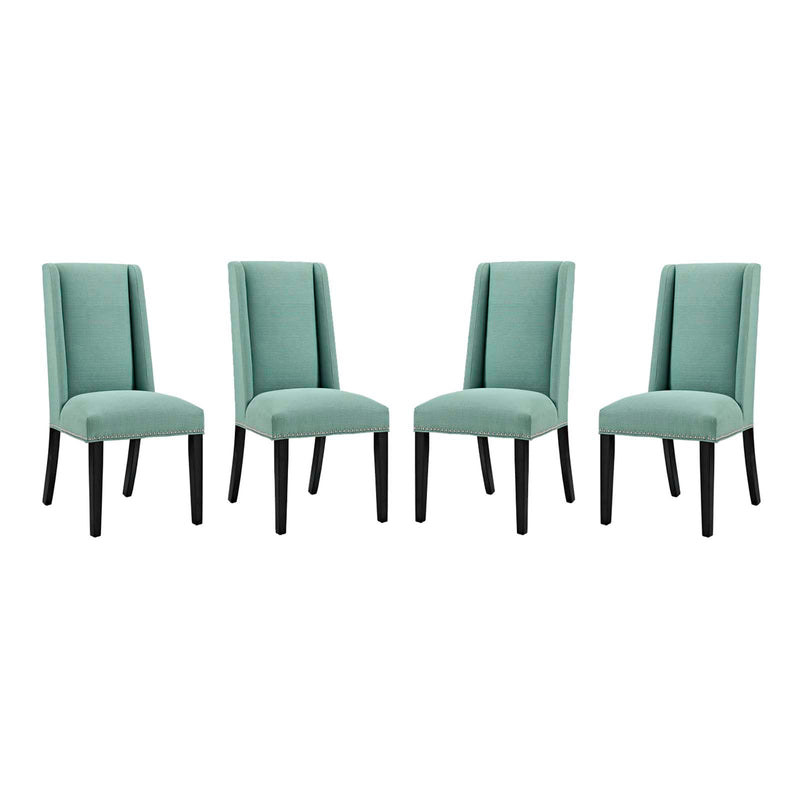 Baron Dining Chair Fabric Set of 4 by Modway