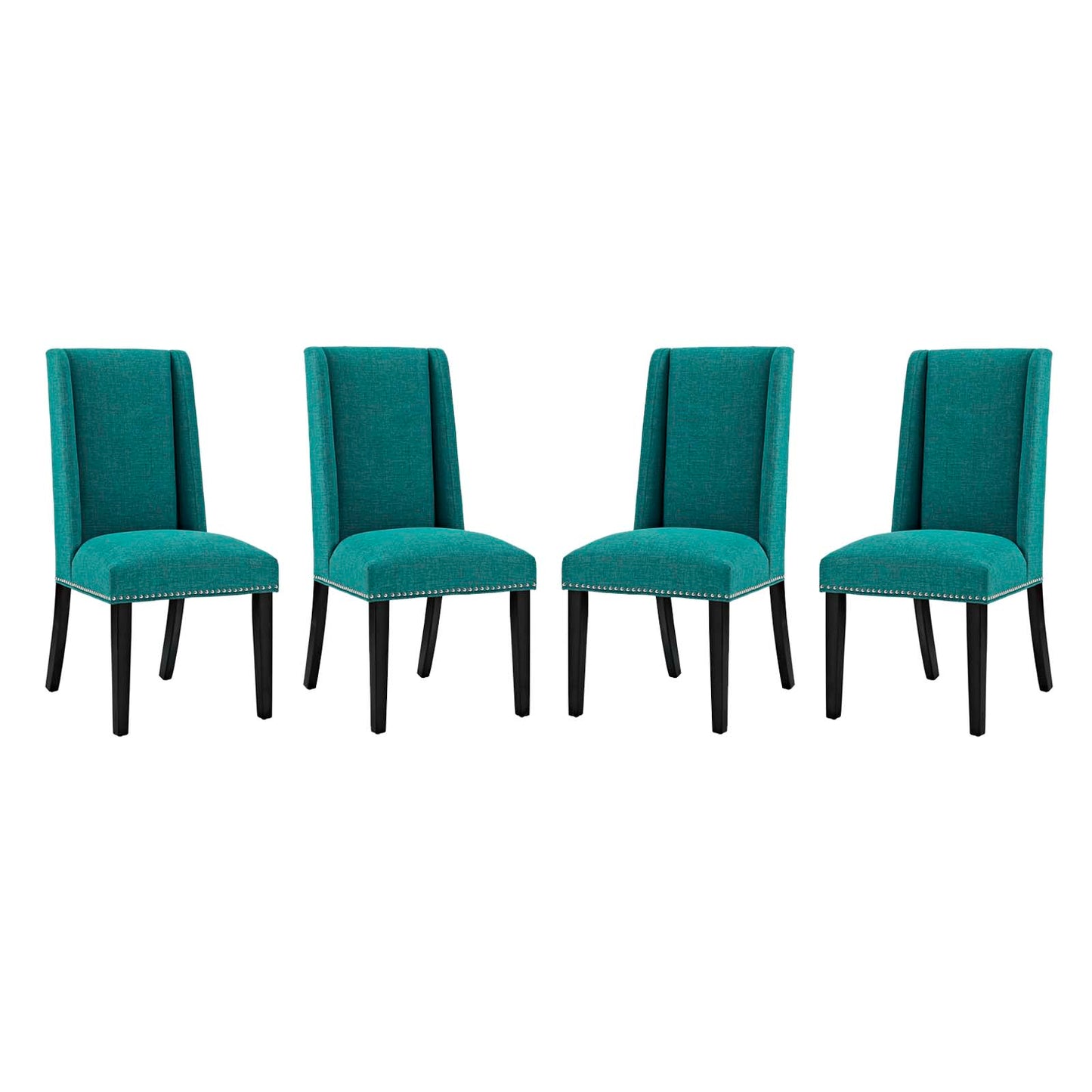 Baron Dining Chair Fabric Set of 4 by Modway