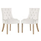 Pose Dining Chair Performance Velvet Set of 2 by Modway