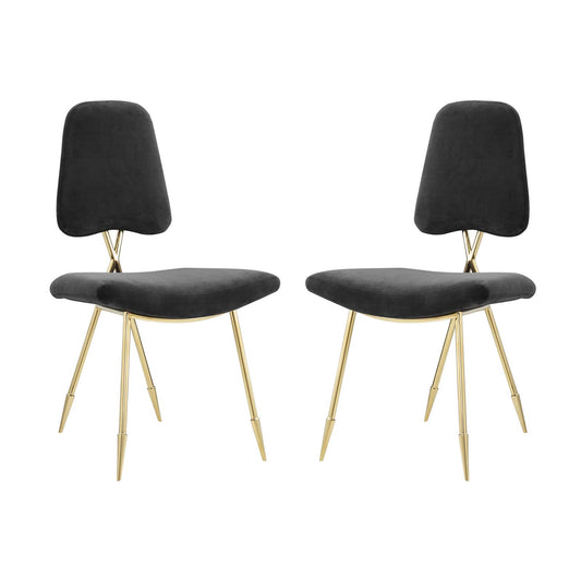 Ponder Dining Side Chair Set of 2 by Modway
