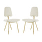 Ponder Dining Side Chair Set of 2 by Modway