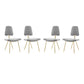 Ponder Dining Side Chair Set of 4 by Modway
