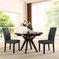 Parcel Dining Side Chair Fabric (Set of 2) | Polyester by Modway
