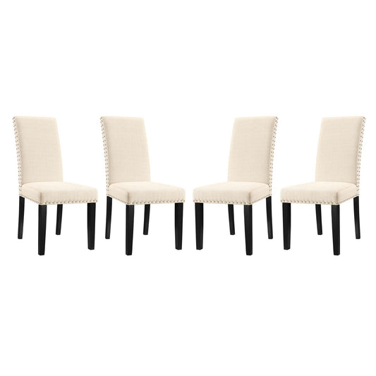 Parcel Dining Side Chair Fabric (Set of 4) | Polyester by Modway