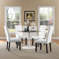 Parcel Dining Side Chair Vinyl Set of 4 by Modway
