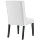 Baronet Dining Chair Vinyl Set of 2 by Modway