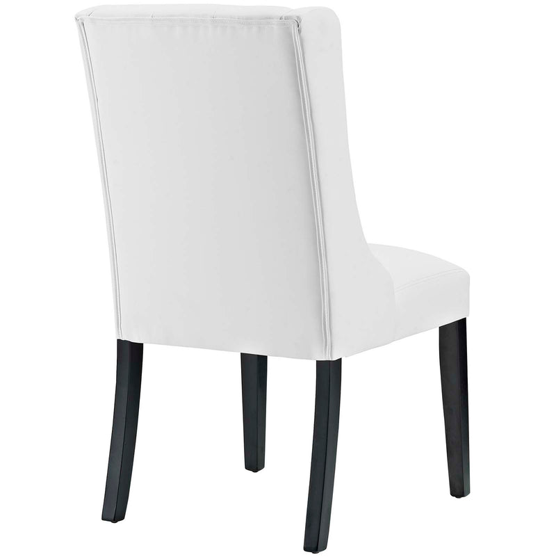 Baronet Dining Chair Vinyl Set of 4 by Modway