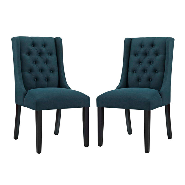 Baronet Dining Chair Fabric Set of 2 by Modway