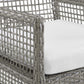 Aura Dining Armchair Outdoor Patio Wicker Rattan Set of 2 by Modway