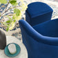 Divulge Stain Resistant Velvet Arm Chair and Ottoman Set by Modway