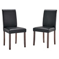 Prosper Faux Leather Dining Side Chair Set of 2 by Modway