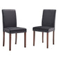 Prosper Upholstered Velvet Dining Side Chair Set of 2 | Polyester by Modway