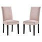 Parcel Performance Velvet Dining Side Chairs - Set of 2 by Modway