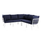 Riverside 5 Piece Outdoor Patio Aluminum Sectional by Modway