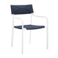 Raleigh Outdoor Patio Aluminum Dining Set with 6 Stackable Chairs by Modway