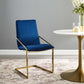 Pitch Performance Velvet Dining Armchair by Modway