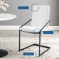 Pitch Upholstered Fabric Dining Armchair by Modway