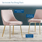 Viscount Performance Velvet Dining Chairs - Set of 2 by Modway