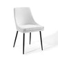Viscount Upholstered Fabric Dining Chairs-Set of 2 | Polyester by Modway