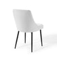 Viscount Upholstered Fabric Dining Chairs-Set of 2 | Polyester by Modway