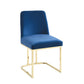 Amplify Sled Base Performance Velvet Dining Side Chair | Polyester by Modway