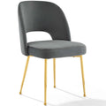 Rouse Dining Room Side Chair Navy by Modway