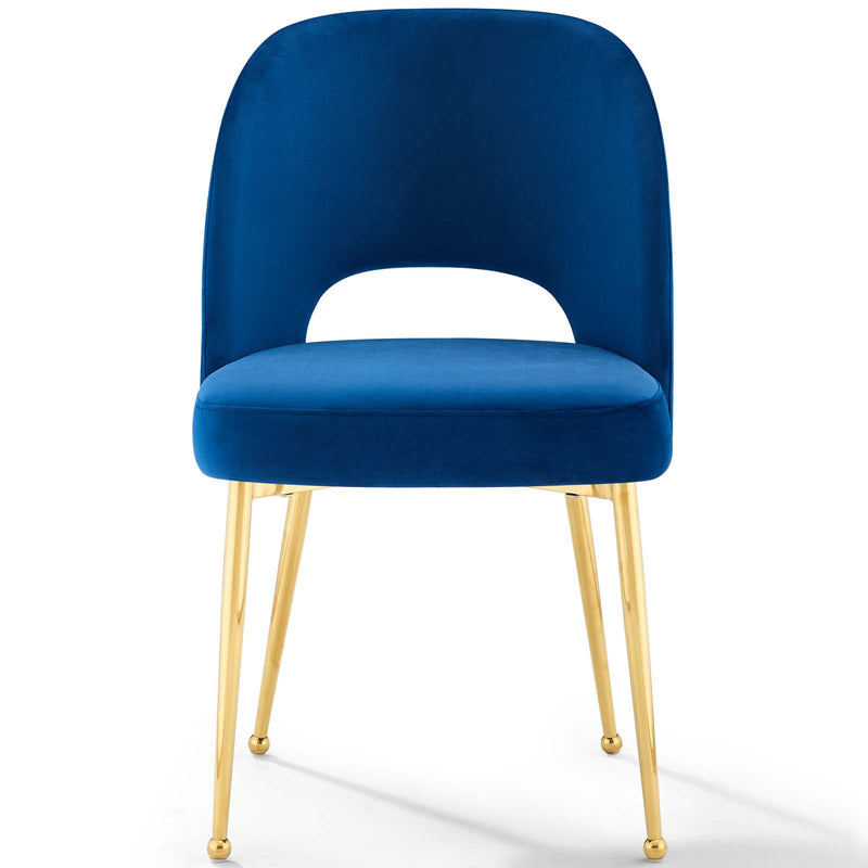 Rouse Dining Room Side Chair Navy by Modway