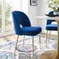Rouse Dining Room Side Chair Navy by Modway