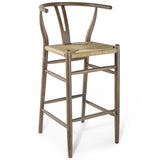 Amish Wood Bar Stool by Modway